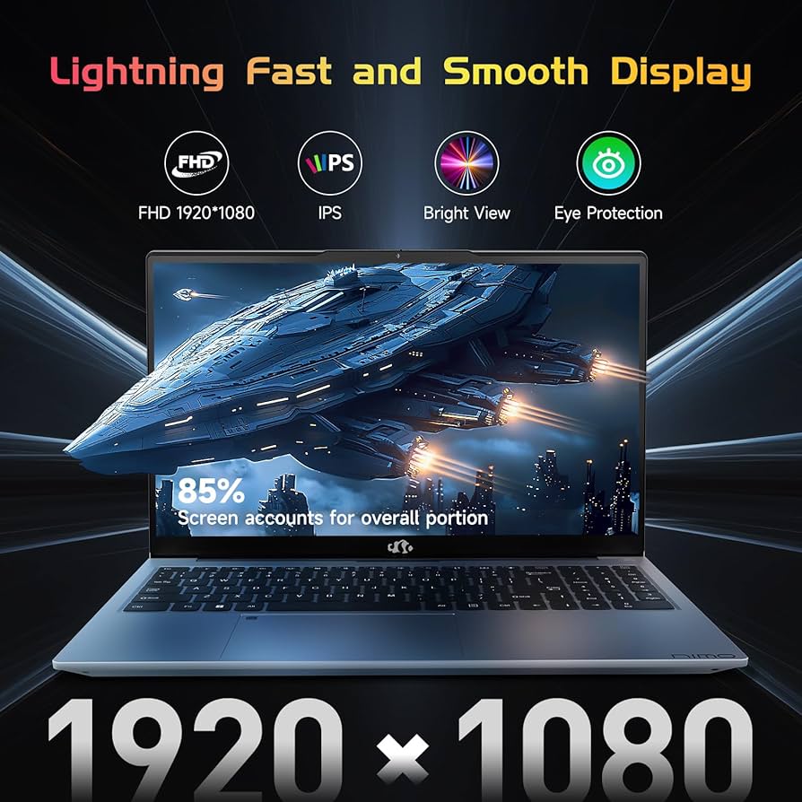 Amazon.com: NIMO 15.6 IPS-FHD-Laptop, 16GB RAM 1TB SSD Intel